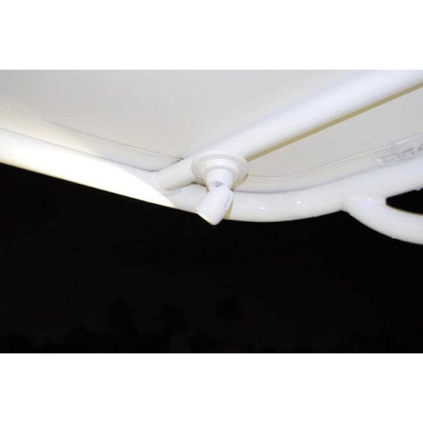 LUMITEC GAI2 Series 6 W 10 to 30 VDC 305 Lumens LED Positionable Light with Heavy Duty Base, White, Spectrum RGBW|111831