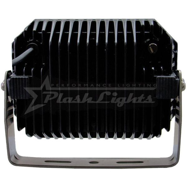 PLASHLIGHT 60 W 9 to 36 VDC 5400 Lumens Combination Beam Quad LED Search Light, Dupont Marine Black Coated|QUAD-CB