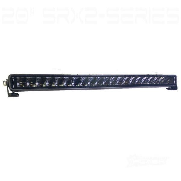 PLASHLIGHTS 20" SRX2-Series Single Row LED Light Bar - Black Housing | SRX2-20