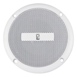 POLY-PLANAR 3 in 60 W 4 Ohm Flush Mount Round 1-Way Component Speaker, White|MA-3013/WHT