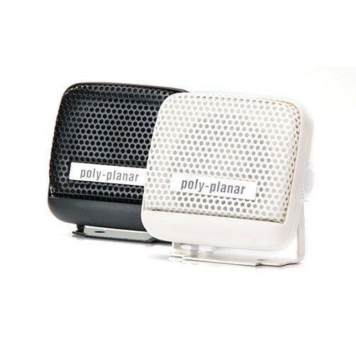 POLY-PLANAR 8 W 4 Ohm Surface Mount VHF Extension Speaker, White|MB-21/WHT