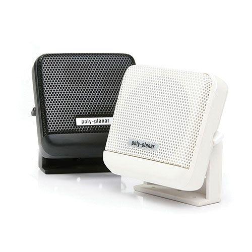 POLY-PLANAR 10 W 4 Ohm Surface Mount VHF Extension Speaker, White|MB-41/WHT