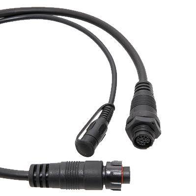 RAYMARINE RayMic RayMic Wired Handset Adaptor Cable with Male RCA Audio for Ray90/91, Ray 60, Ray 70 VHF Radios|A80297