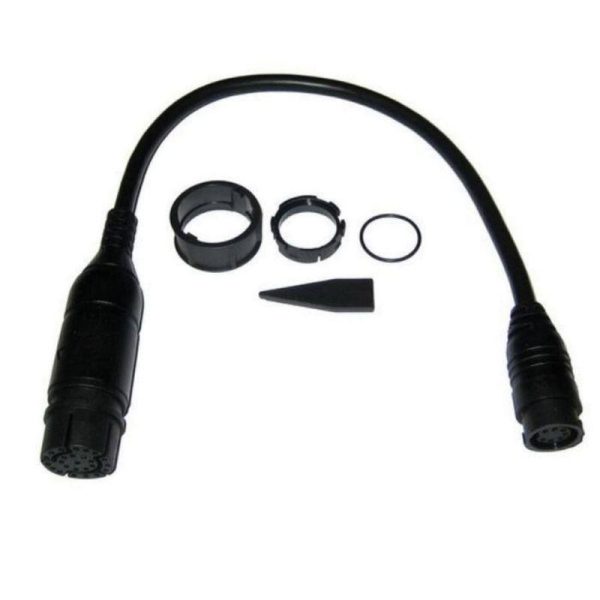 RAYMARINE Axiom DV 9-Pin to 7-Pin Embedded Adapter Cable for DV 50/200 kHz Transducer, 0.3 m|A80484