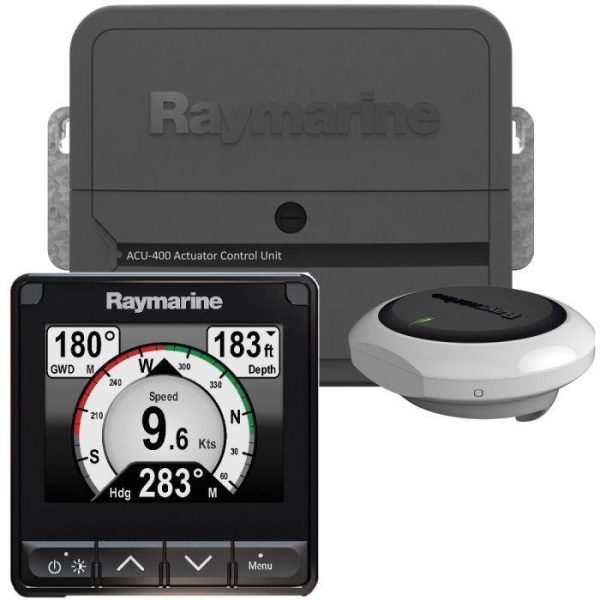 RAYMARINE Evolution 400 3.5 in 16-Bit TFT LCD Drip-Resistant No Drive Autopilot with P70R Control Head and ACU-400|T70162