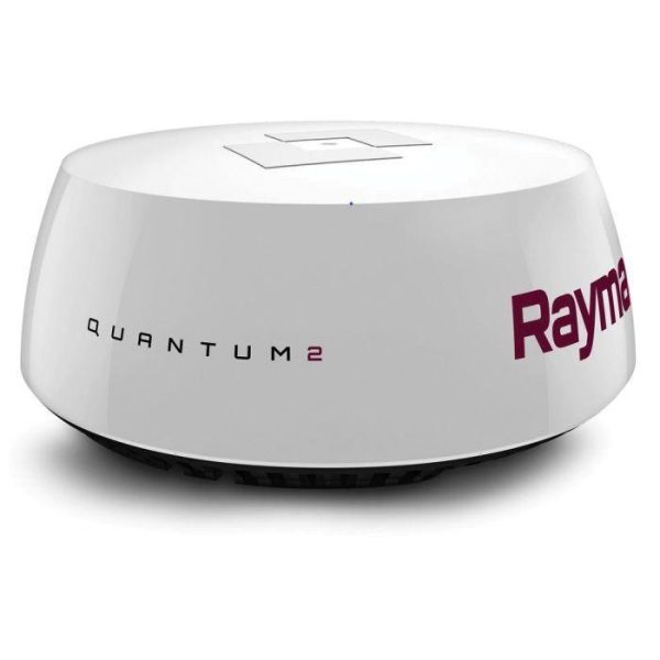 RAYMARINE Quantum 2 Q24D 20 W (Peak) 24 rpm 4.9 deg Horizontal, 20 deg Vertical Antenna Advanced Doppler Wireless Chirp Radar with 10 m Power Cable|E70498