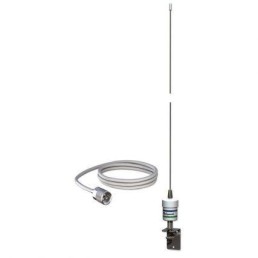 SHAKESPEARE 3', 3dB Classic VHF, low profile stainless steel antenna w/ 60' RG-8X cable | 5215-C-X
