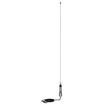SHAKESPEARE 3', 3dB Classic VHF, low profile antenna w/ chrome ferrule and 15' RG-58 cable | 5250