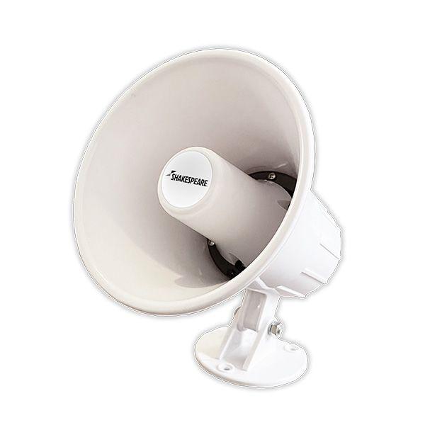SHAKESPEARE 5″, Horn style external speaker, w/ swivel bracket | HS-5A
