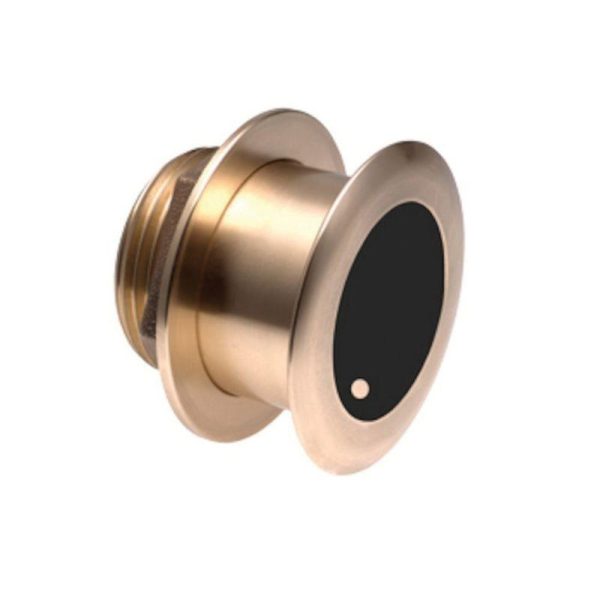 SIMRAD xSonic, Tilted Element 1 kW 40 to 60 kHz Low Bronze Low-Profile 20 deg Tilted Chirp-Ready Through-Hull Transducer|000-11063-001