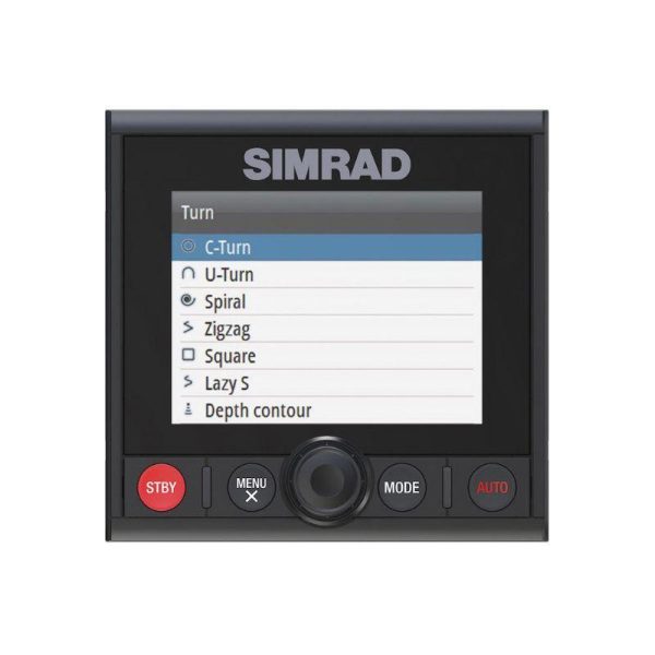 SIMRAD AP44 Autopilot Controller with N2K-T-RD Network T-Connector, N2KEXT-2RD 2 ft Network Extension Cable|000-13289-001