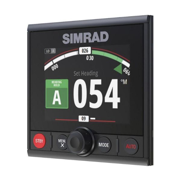 SIMRAD AP44 Autopilot Controller with N2K-T-RD Network T-Connector, N2KEXT-2RD 2 ft Network Extension Cable|000-13289-001