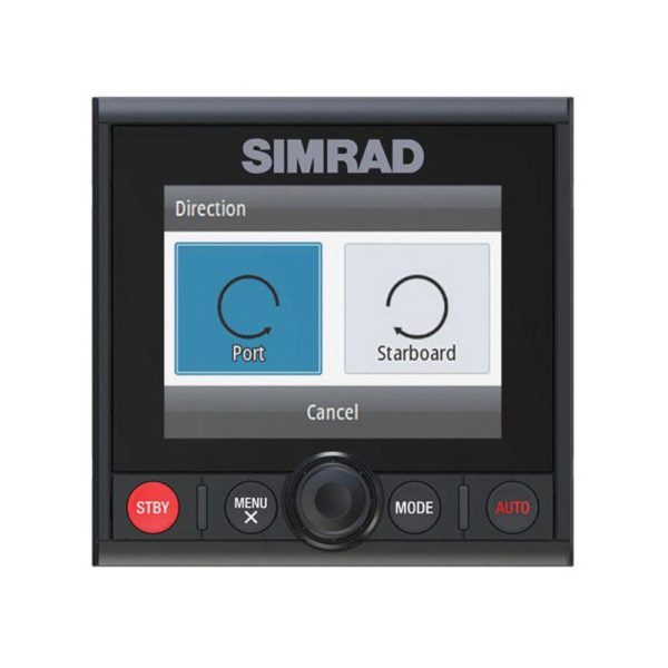 SIMRAD AP44 Autopilot Controller with N2K-T-RD Network T-Connector, N2KEXT-2RD 2 ft Network Extension Cable|000-13289-001