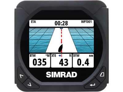 SIMRAD Low Current Pilot Add-On System for IS40 Color Instrument Display Unit|000-10957-001