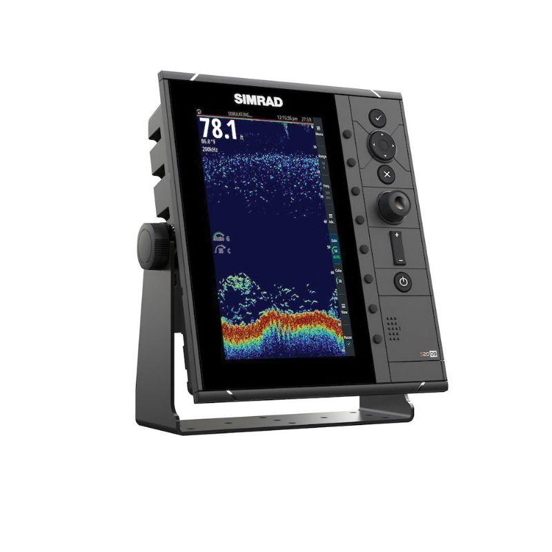 SIMRAD 1 kW 28 to 38/40 to 60/85 to 145/130 to 210 kHz 9 in LCD Dedicated Fish Finder with Integrated Broadband Sounder|000-12185-001