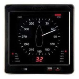 SIMRAD 12 to 24 VDC IPX6 6.8 in Digital/Analogue/Bar WI80 Wind Indicator|27107531