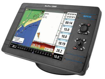 SITEX 12″ Touch Screen GPS/Chart plotter with CHIRP Sounder. Int GPS Antenna. Wi-Fi. Includes Navionics+ Card | NavPro 1200F w/Wi-Fi
