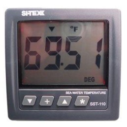 SITEX SST-110 Sea Water Indicator with transom mount temperature probe | SST-110TM