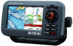 SITEX GPS Chart - Dual Freq. 600W Digital Sonar System, 5