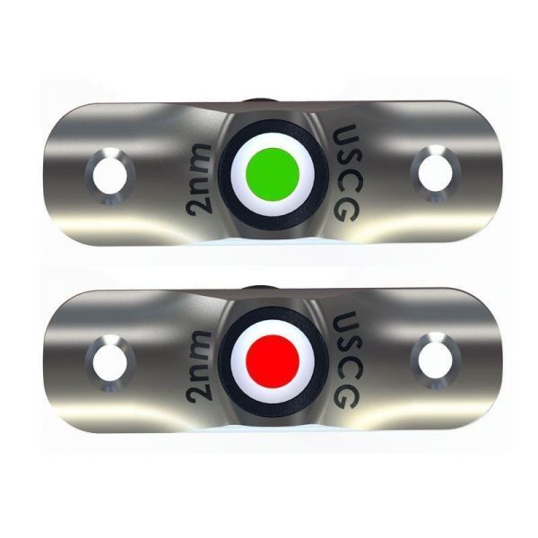 TACO Rub Rail Mounted Led Navigation Lights 2-1/2" | F38-6800D