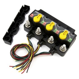 EGIS Triple XD Flex 2 - (Relay)-(ACR)-(Relay) w/Knob - Tinned Wires | 8730-1535B