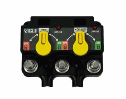 EGIS 8720-1350B Dual XD Flex 2 - (ACR)-(Relay) w/Knobs - Tinned Wires, Bulk | 8720-1350B