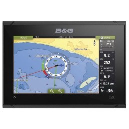 B&G Vulcan-9 9 in C-MAP US MAX-N Touchscreen LCD Sailing Chartplotter without Transducer|000-13214-008
