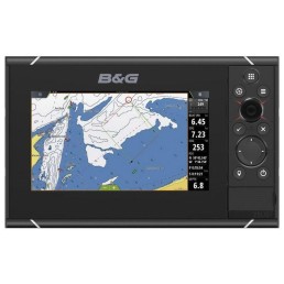 B&G Zeus-7 7 in C-MAP US MAX-N LED Multi-Function Display Chartplotter, White|000-13241-001