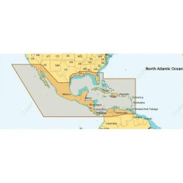 C-MAP CENTRAL AMERICA AND CARIBBEAN-MAX | M-NA-M027-MS