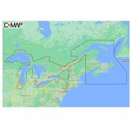 C-MAP REVEAL GREAT LAKES TO NOVA SCOTIA | M-NA-Y201-MS