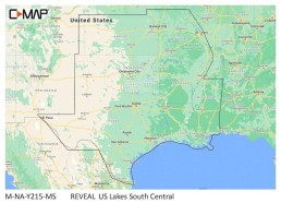 C-MAP REVEAL US LAKES SOUTH CENTRAL | M-NA-Y215-MS