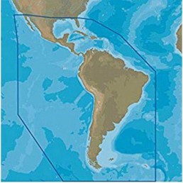 C-MAP SOUTH AMERICA & CARIB CONTINENTAL-4D | M-SA-D038-MS
