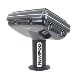 NAVPOD PedestalPod 70Â° Pre-Cut for Garmin GPSMAP 1242xsv/1222xsv/1222 (Carbon Series) | PED70-5200-13-C | Special Order Item