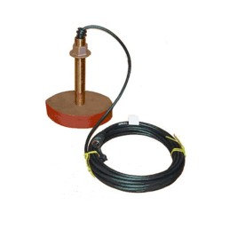 SITEX 1kW, Bronze w/temp recommended for deep water use (Beam angle:14ºx21º@50kHz,3ºx5º@200kHz) | 707/50/200T-CX