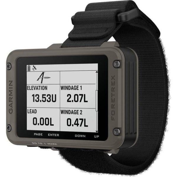 GARMIN Foretrex® 901 Ballistic Edition, Wristmounted GPS Navigator