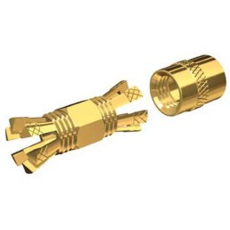 SHAKESPEARE Gold-plated Centerpin® PL-258 splice connector for RG-8X or RG-58/AU cables | PL-258-CP-G