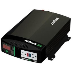 XANTREX PROWATT SW 600 INVERTER - TRUESINE 600W, 120AC/12VDC GFCI, USB CHARGER | 806-1206