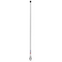 COMROD 20151 - 100 W 3 dB 156 to 162 and 145 to 165 MHz Dipole Omni-Directional 1-Piece Whip VHF Antenna, 4 ft, White|21051 - SHIPPING CHARGES APPLY
