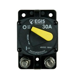 EGIS MOBILE ELECTRIC Circuit Breaker, 87 Series, 30 A, Surface Mount, Retail Pack | 4704-030