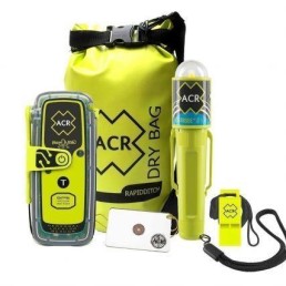 ACR ResQLink 400 Kit, (PLB-400, C-Strobe H2-On, RapidDitch Dry Bag, Whistle, Signal Mirror | 2346