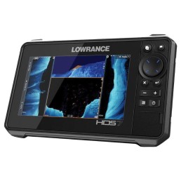 LOWRANCE HDS-7 LIVE 7 in LED Multi-Touchscreen C-MAP US Enhanced Basemap Fishfinder/Chartplotter with Active Imaging 3-in-1 Transducer, Pure White|000-14416-001