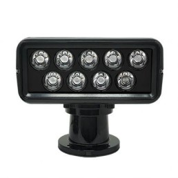 ACR 1953.B | RCL-100LED Remote Control Searchlight, With WiFi Remote 220,000 cd 12V/24V, Incl's URP-102 Point Pad & URC-103 Master Controller. Black