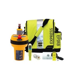 ACR 2390 | EPIRB1 Kit, C-Strobe H2O Rescue Light, Signal Mirror, ResQ Whistle, HemiLight, RapidDitch Express Bag