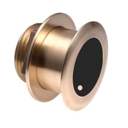 AIRMAR Tilted Element B175C 1 kW 130 to 210 kHz High Bronze Fixed 0 deg Tilted Chirp-Ready Through-Hull Depth and Temperature Transducer GARMIN 8 PIN | B175C-0-H-8G