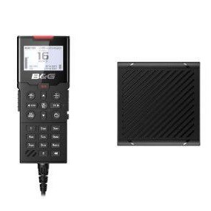 B&G H100 wired handset and speaker for V100/V100-B VHF radios. | 000-15648-001