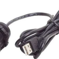 BLUE SEA 12VDCUSB2.0Portw/ExtCable | 1044-BSS