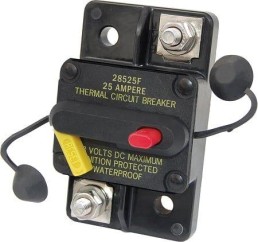 BLUE SEA CircuitBreaker,Bus285SfcMt25A | 7180-BSS