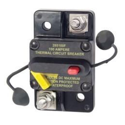 BLUE SEA CircuitBreaker,Bus285SfcMt100A | 7187-BSS