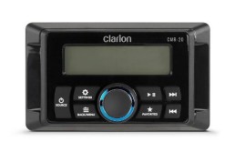 CLARION Marine Wired Remote (IP67 rated) with 2.44-inch (62 mm) Monochrome LCD Display - Compatible with CMM-20, CMM-30 & CMM-30BB | 92808