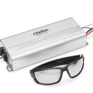 CLARION Compact Mono Subwoofer Amplifier - Rated Power (1% THD+N, 14.4V): 200W x 1 @ 4 ohms / 300W x 1 @ 2 ohms - Features: variable Low-Pass Filter and variable Bass Boost | 92762